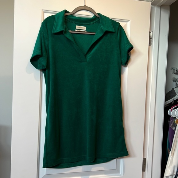 Urban Outfitters Dresses & Skirts - Green collared urban mini dress